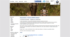 Desktop Screenshot of bmw.fullgas.hu